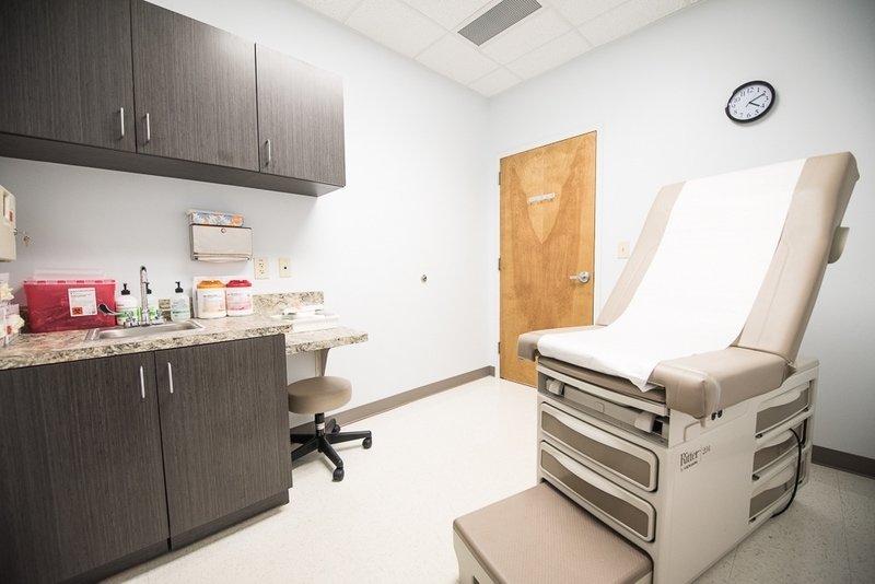 Atlanta Urgent Care at Peachtree Corners exam room